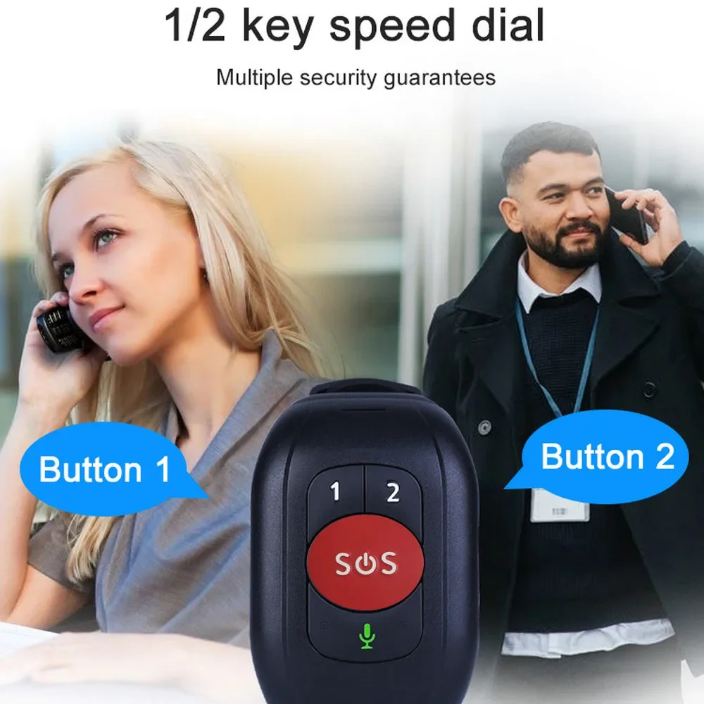 Elderly 4G LTE SOS Watch GPS T - Fall Detection Watch recensione e prezzo