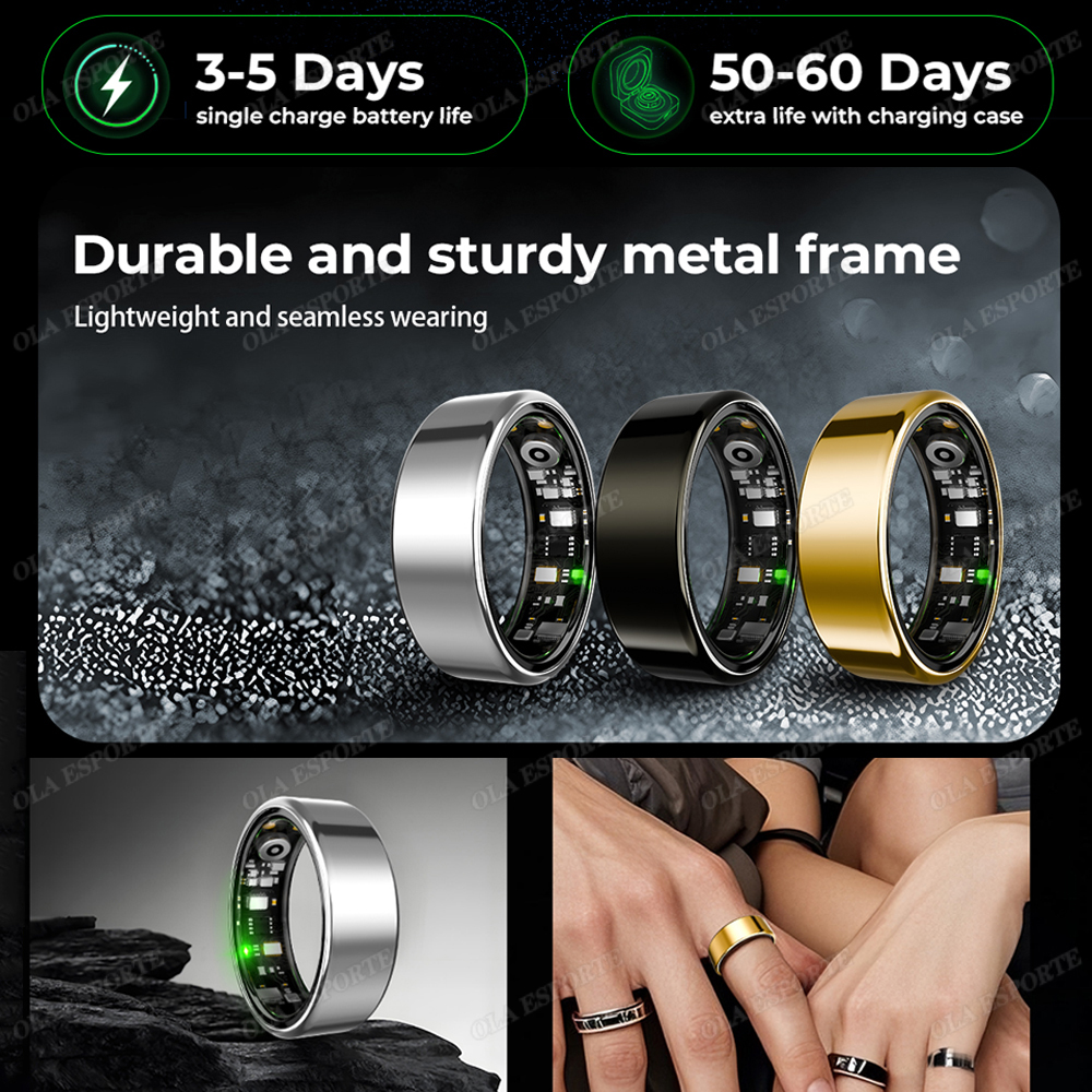 New R09 Smart Ring Men Women w - Temperature Ring Skin recensione e prezzo