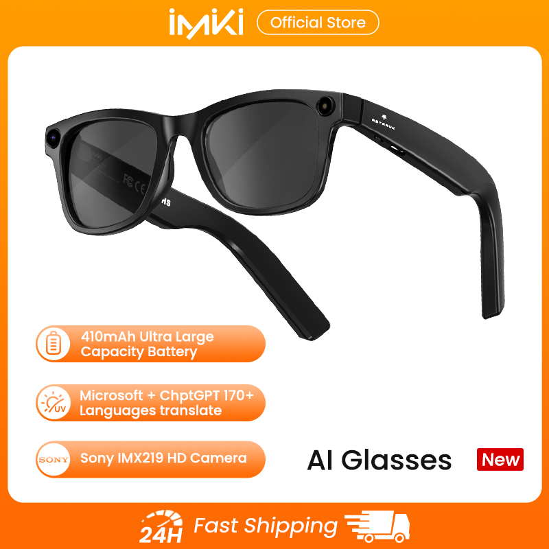 IMIKI Ai Smart Glasses 4K 800W - Smart Glasses Lens recensione e prezzo