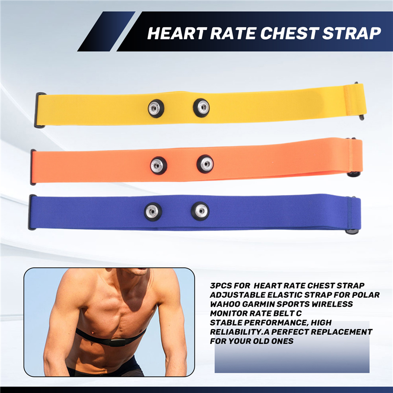 ABHS-3Pcs For Magene Heart Rat - Breath Rate Monitor recensione e prezzo