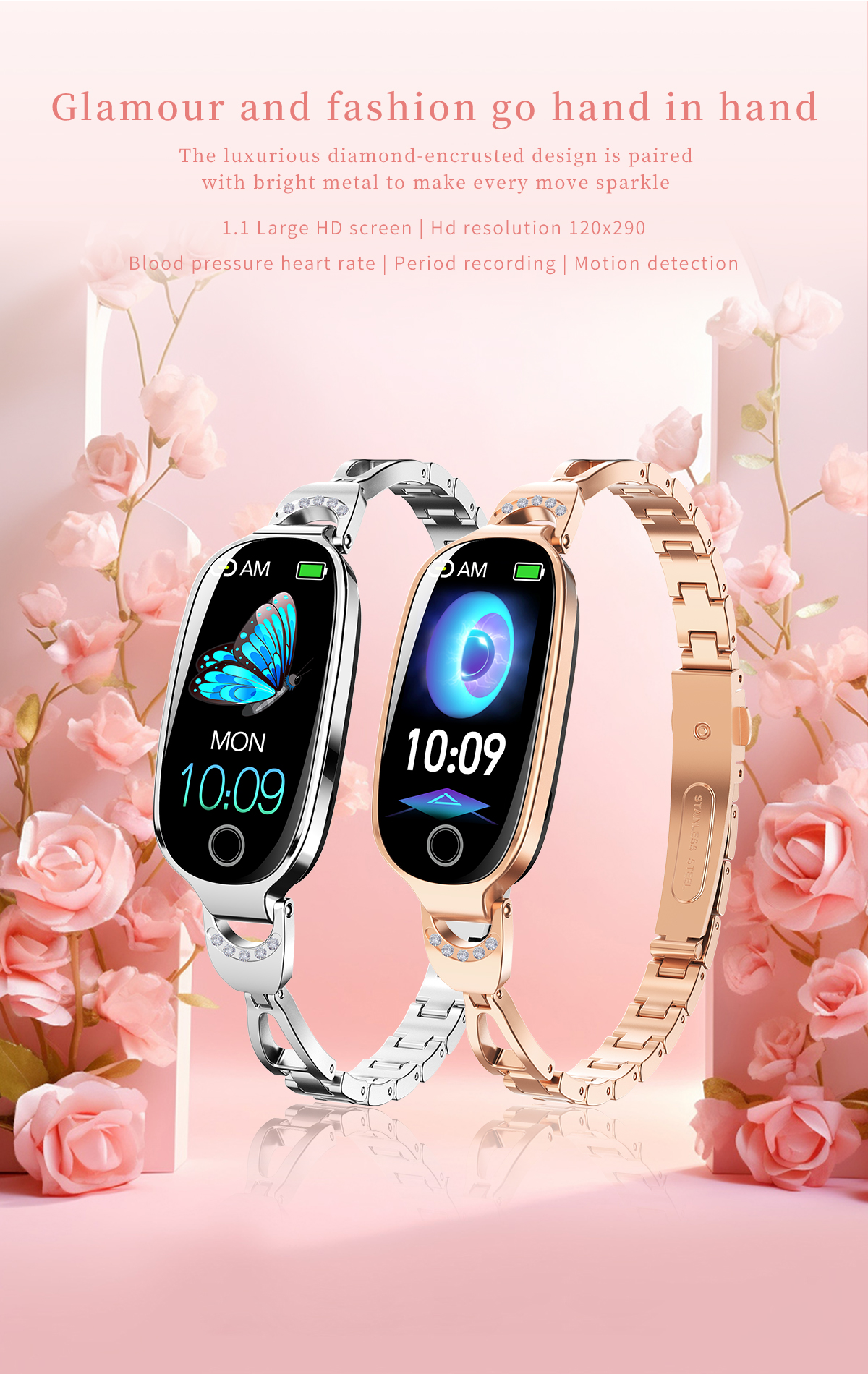 F81 Girl Heart Rate Waterproof - Breath Rate Monitor recensione e prezzo