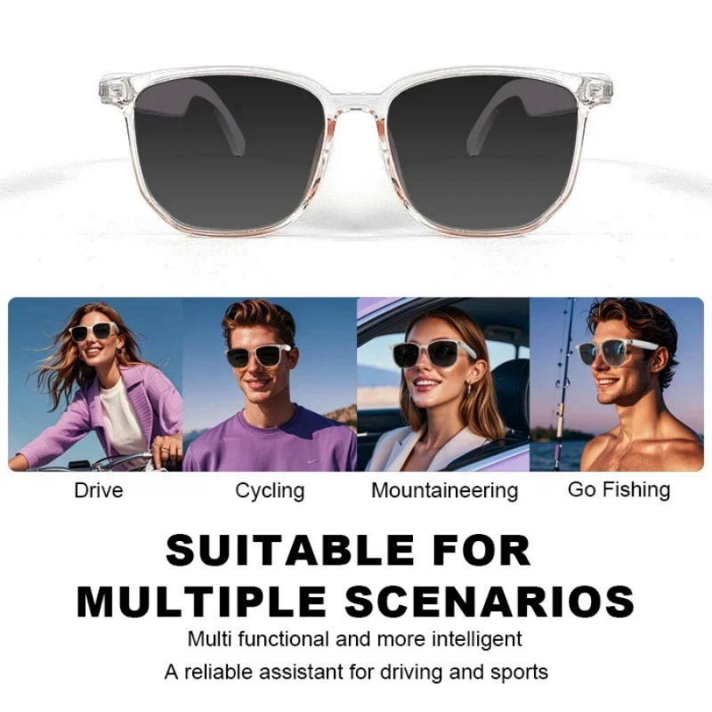 1 pair AI smart glasses Blueto - Smart Glasses Lens recensione e prezzo