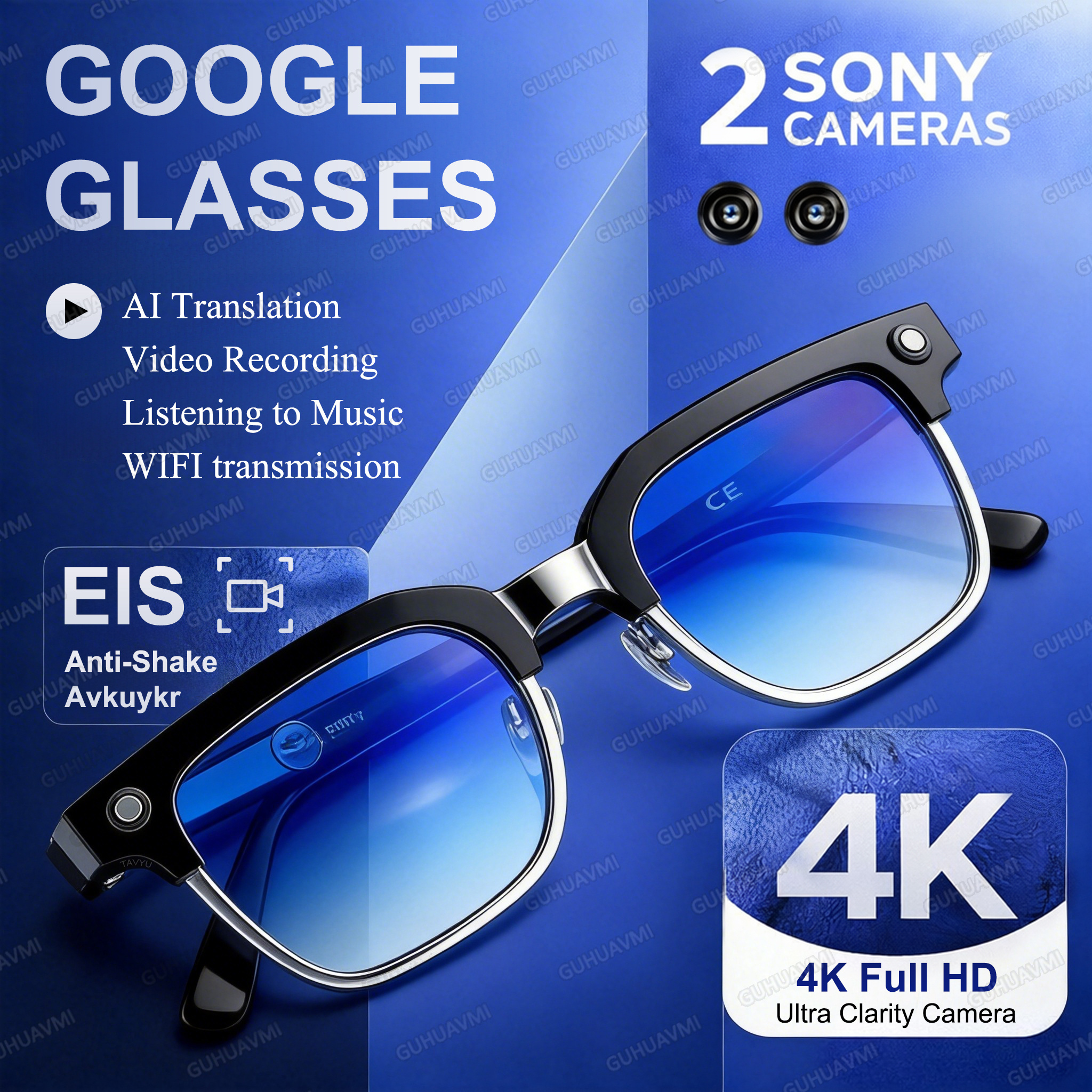 2026 World Premiere 4K HD Came - Smart Glasses Lens recensione e prezzo