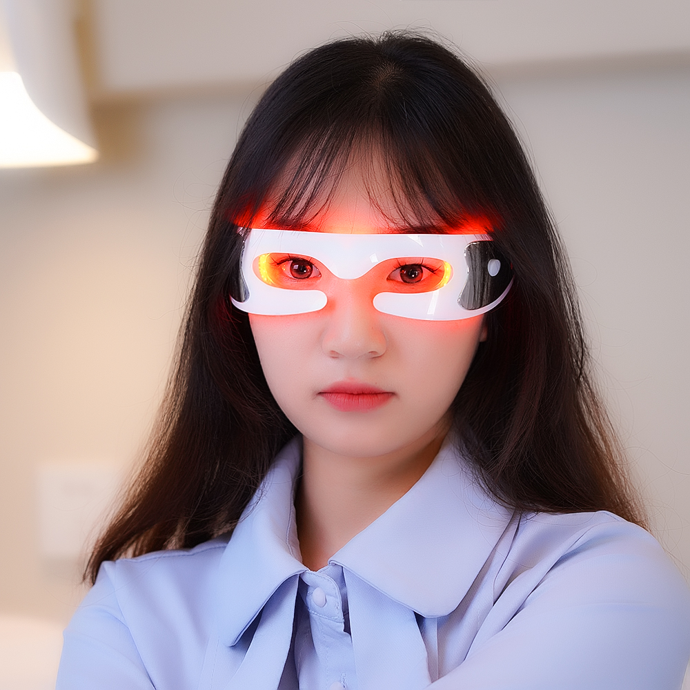 LED Eyecare Mask Device EMS Si - Light Therapy Glasses recensione e prezzo