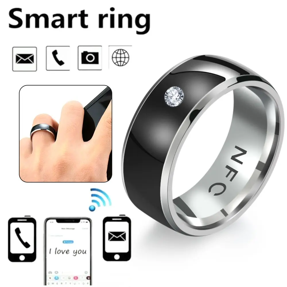 NFC Smart Ring Stainless Steel - Smart Ring Nfc Pay recensione e prezzo