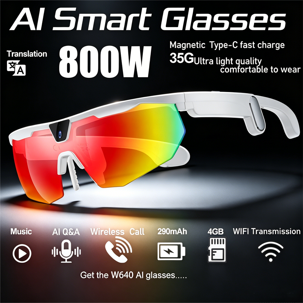 BT Cycling Sunglasses AI Voice - Smart Glasses Lens recensione e prezzo