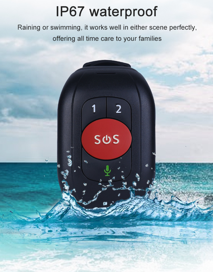 Elderly Watch For Seniors GPS  - Fall Detection Watch recensione e prezzo