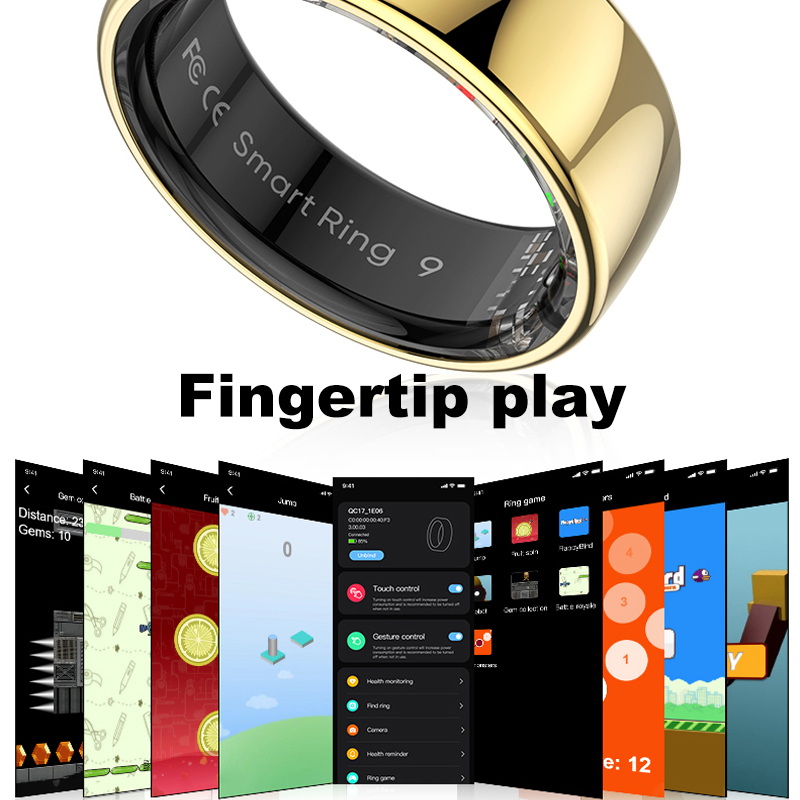 Smart Ring Men Women with Char - Temperature Ring Skin recensione e prezzo