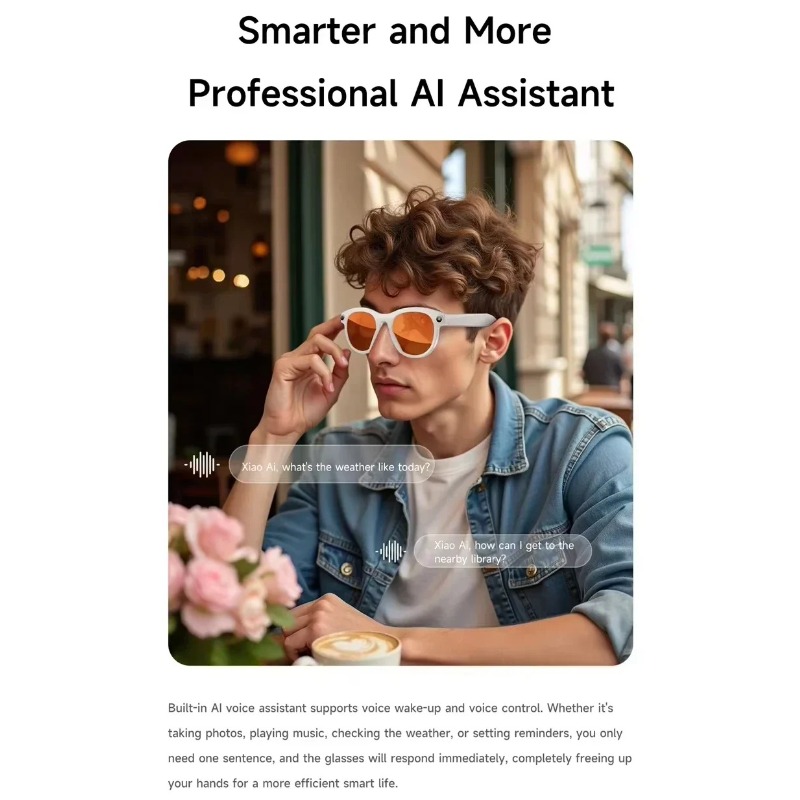 8KHD Smart AI Glasses Color Ch - Smart Glasses Lens recensione e prezzo