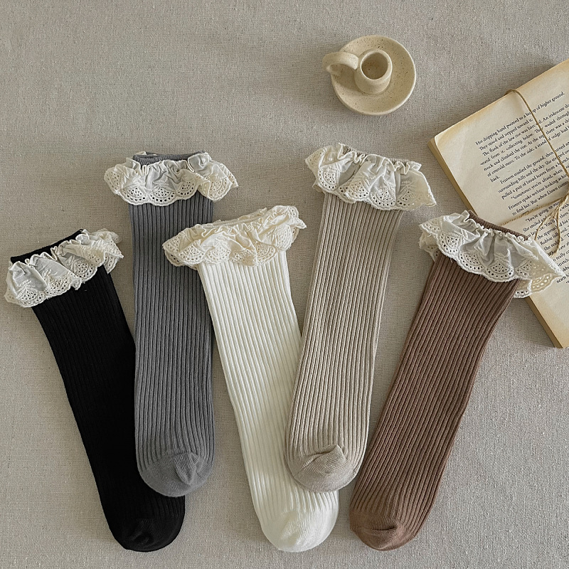 Ruffle Baby Girls Knee High So - Baby Sock Oximeter recensione e prezzo