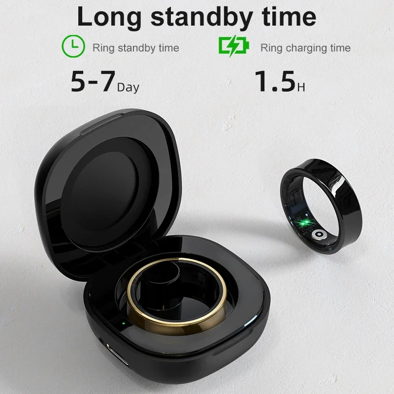 Smart Ring Men Women With Char - Temperature Ring Skin recensione e prezzo
