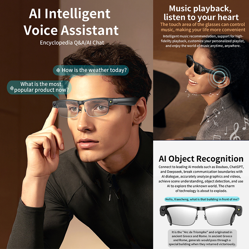 2026 New Al Smart Glasses 800W - Smart Glasses Lens recensione e prezzo