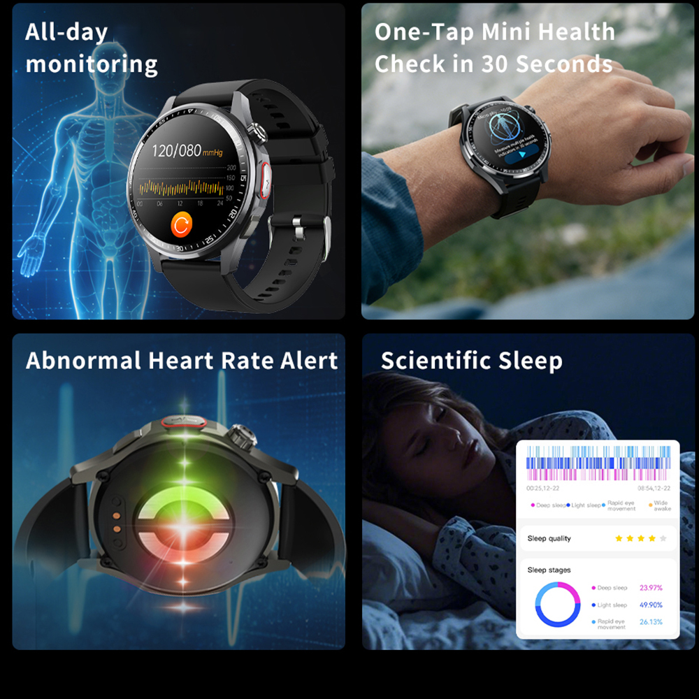 Men Smart Watch All Day Fall D - Fall Detection Watch recensione e prezzo