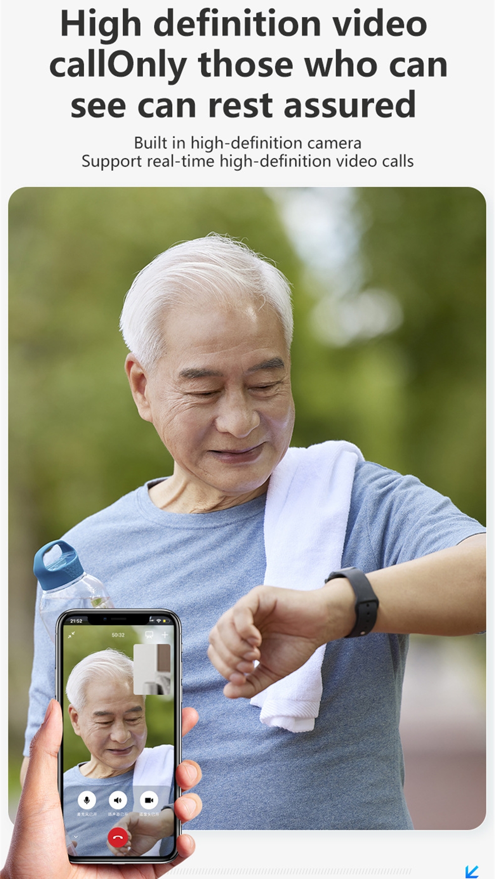 GPS Positioning Fall Detection - Fall Detection Watch recensione e prezzo