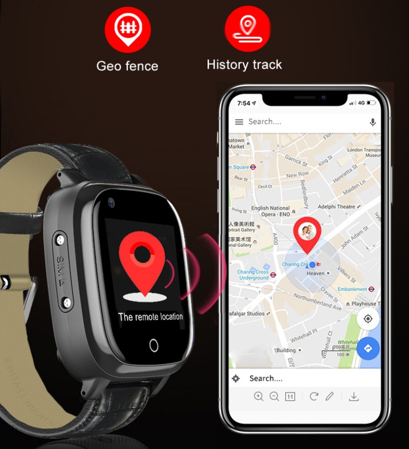 Elderly Smart Watch For Old Pe - Fall Detection Watch recensione e prezzo