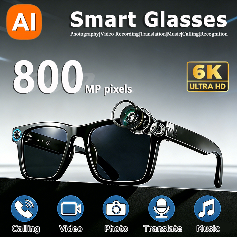 6K HD AI Camera Glasses 800MP  - Smart Glasses Lens recensione e prezzo