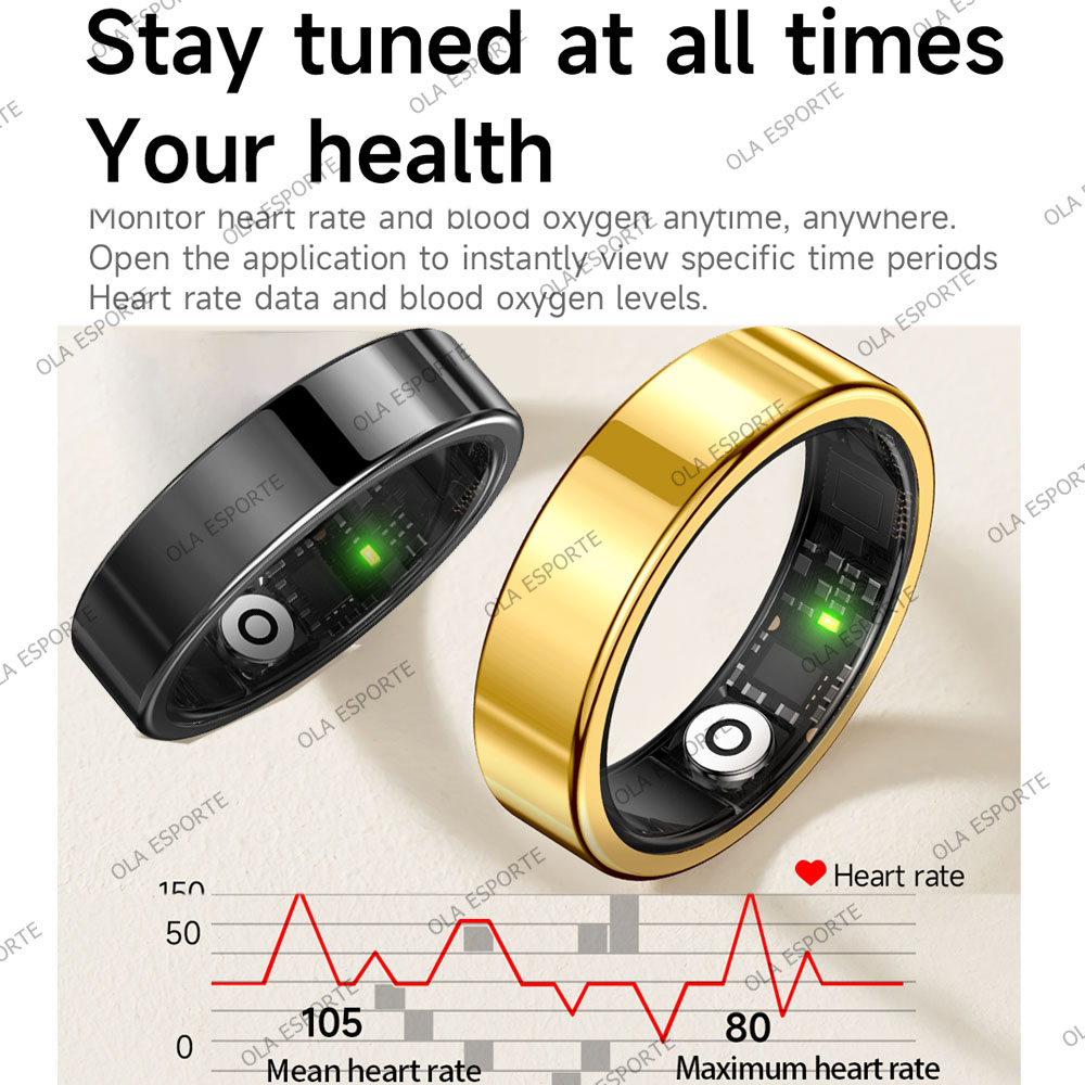 New R09 Smart Ring Men Women w - Temperature Ring Skin recensione e prezzo
