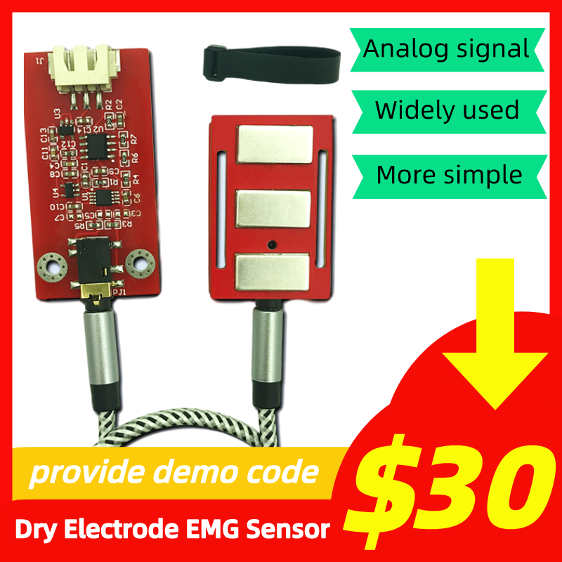 Dry Electrode EMG Sensor Elect - Muscle Sensor Emg recensione e prezzo