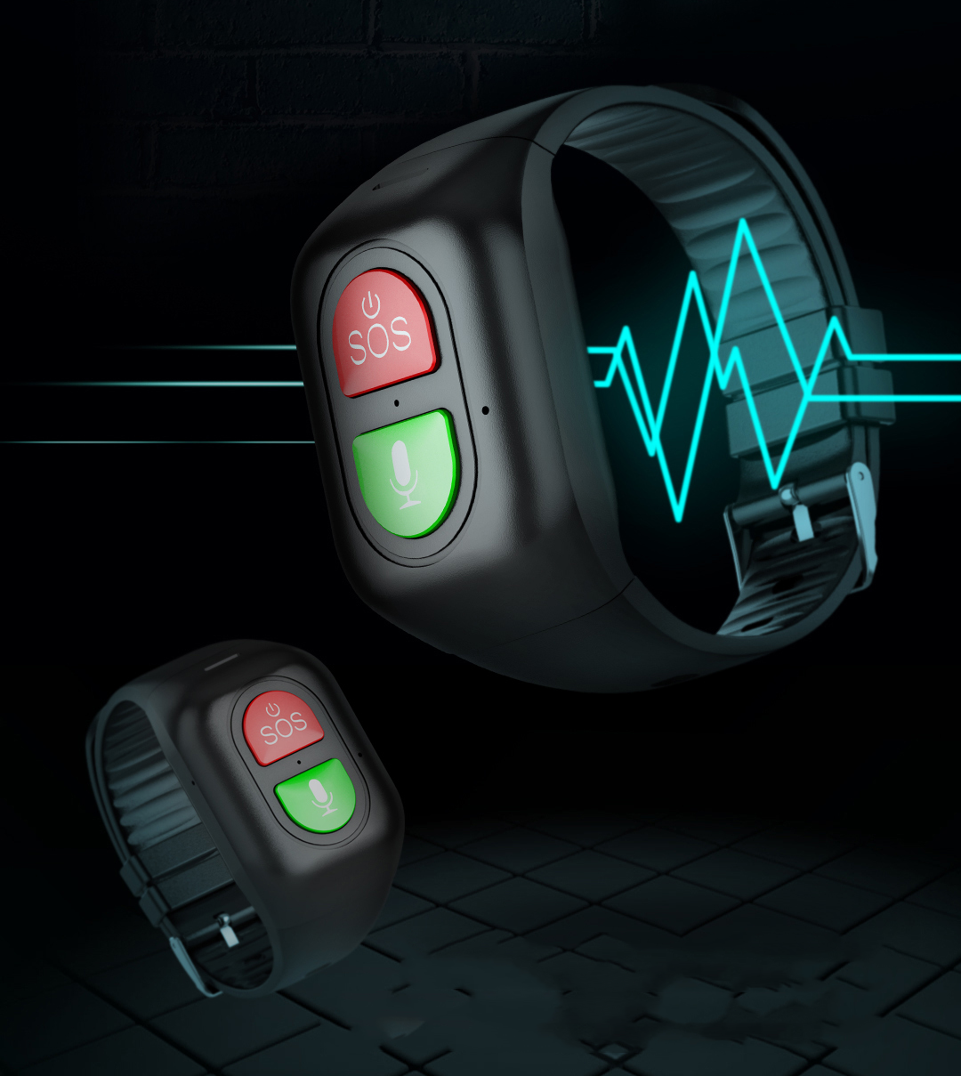 Elderly Smart Watch 4G Sim Car - Fall Detection Watch recensione e prezzo