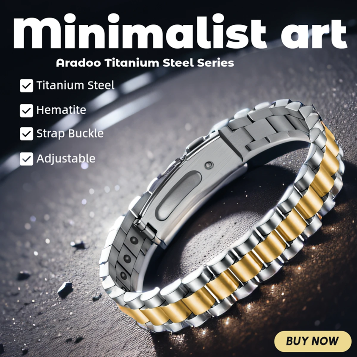 Titanium Steel Hematite Magnet - Meditation Headband Eeg recensione e prezzo