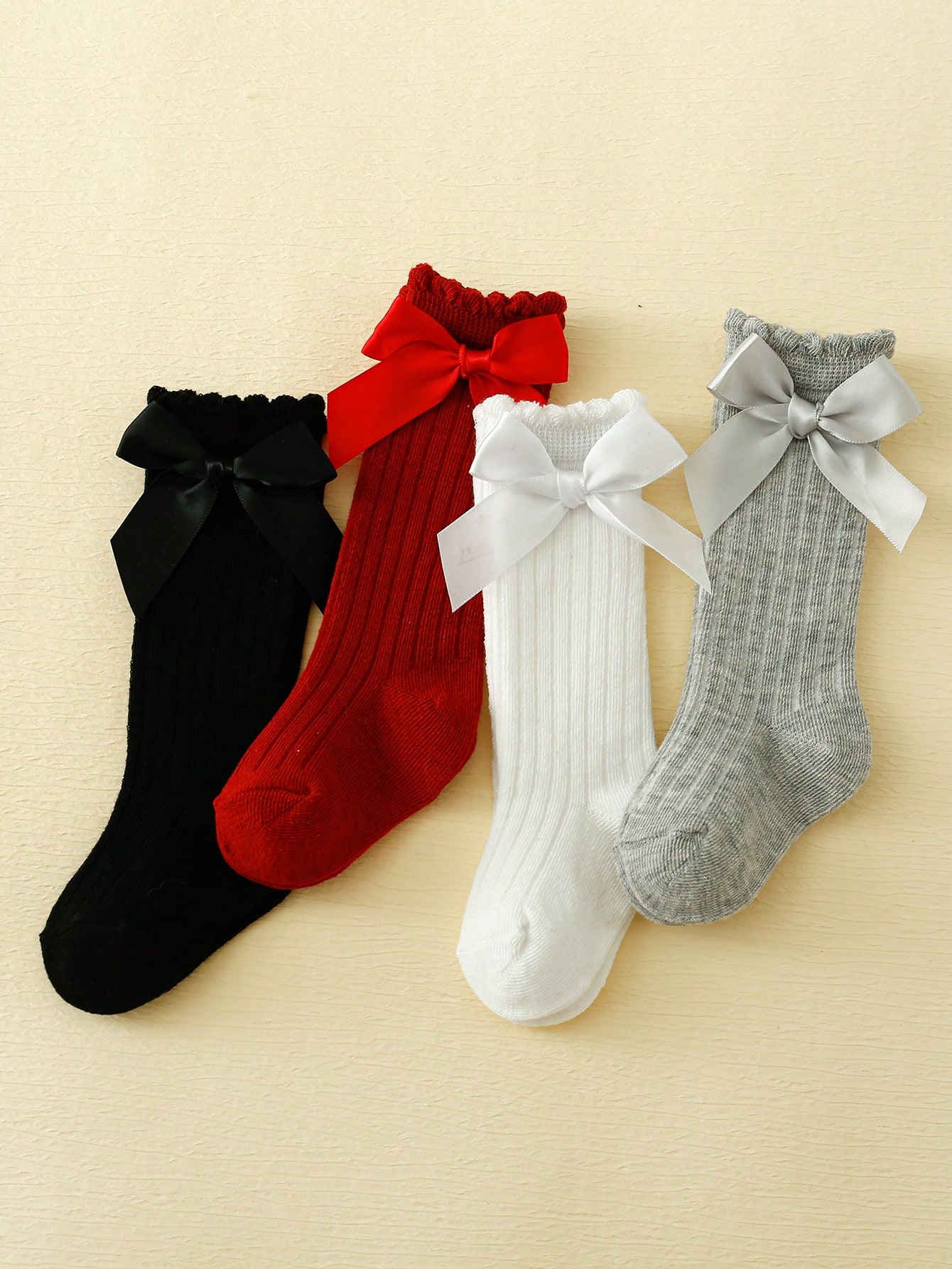 4/5 Pairs Baby Girls Long Knee - Baby Sock Oximeter recensione e prezzo