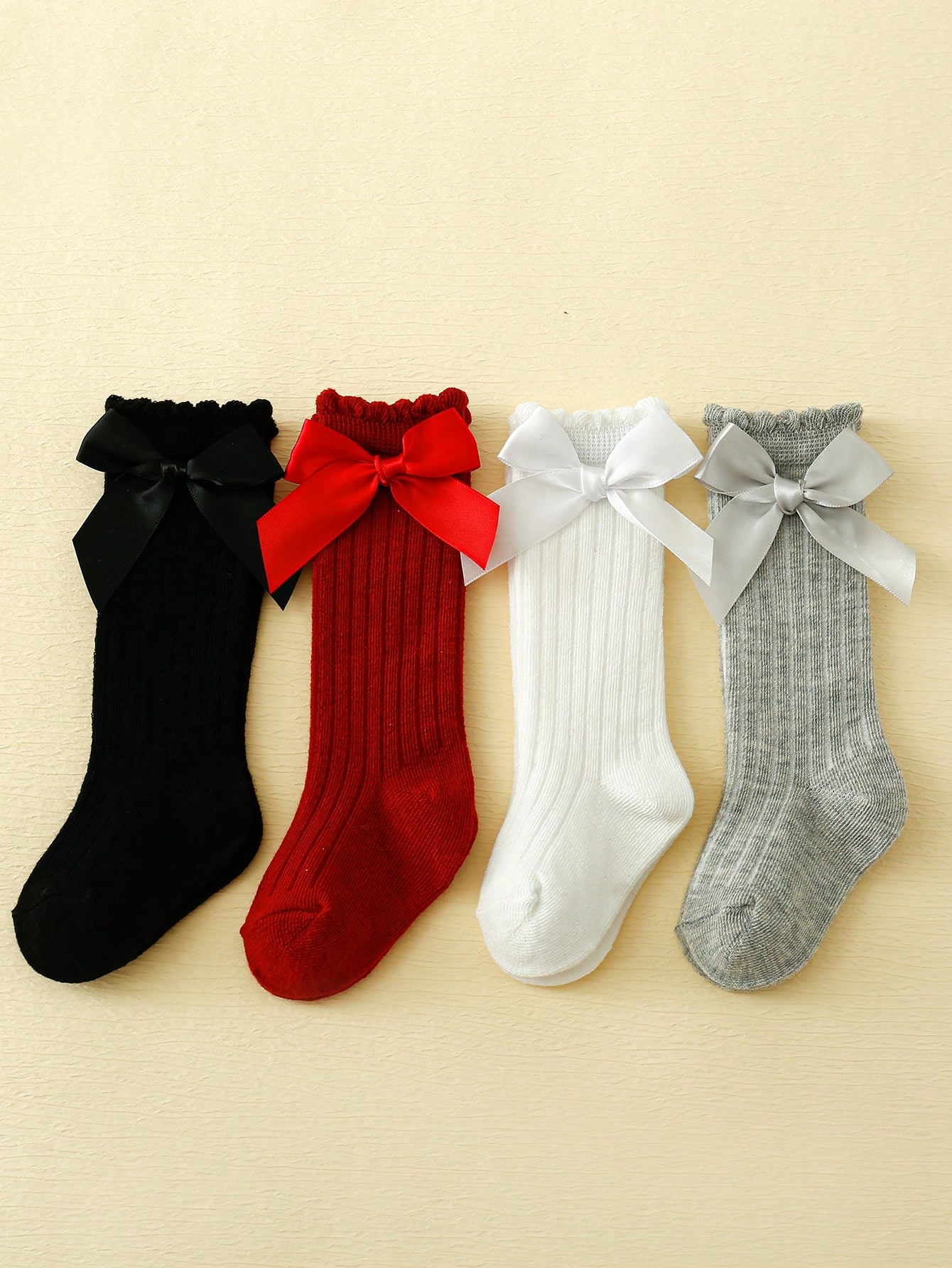 4/5 Pairs Baby Girls Long Knee - Baby Sock Oximeter recensione e prezzo
