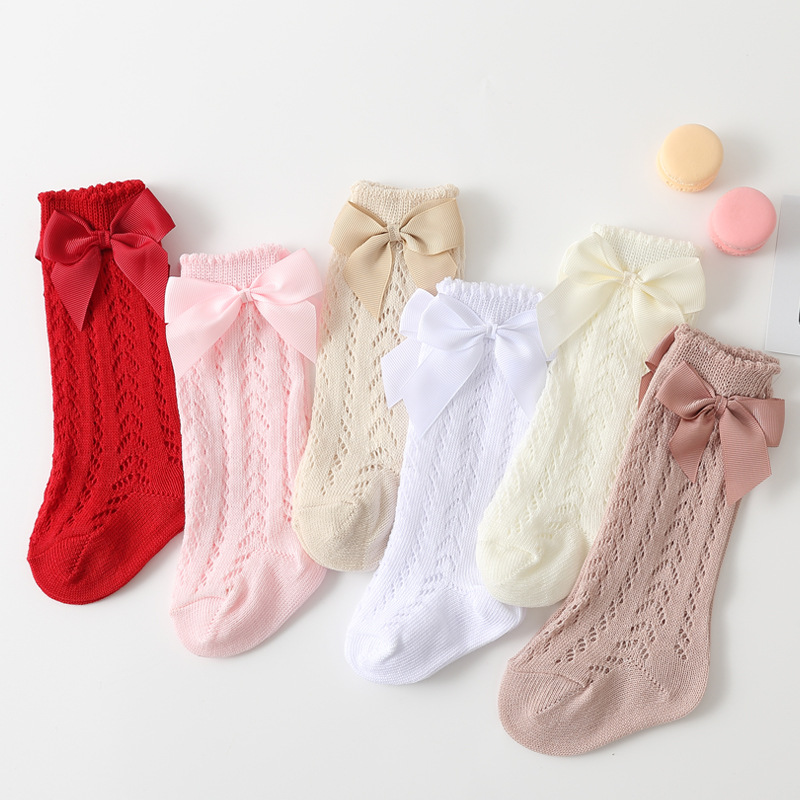 1 Pairs Summer Fashion Bow Bab - Baby Sock Oximeter recensione e prezzo