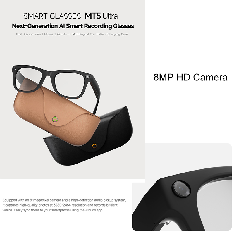 2026 Genuine Leather 2000Mah C - Smart Glasses Lens recensione e prezzo
