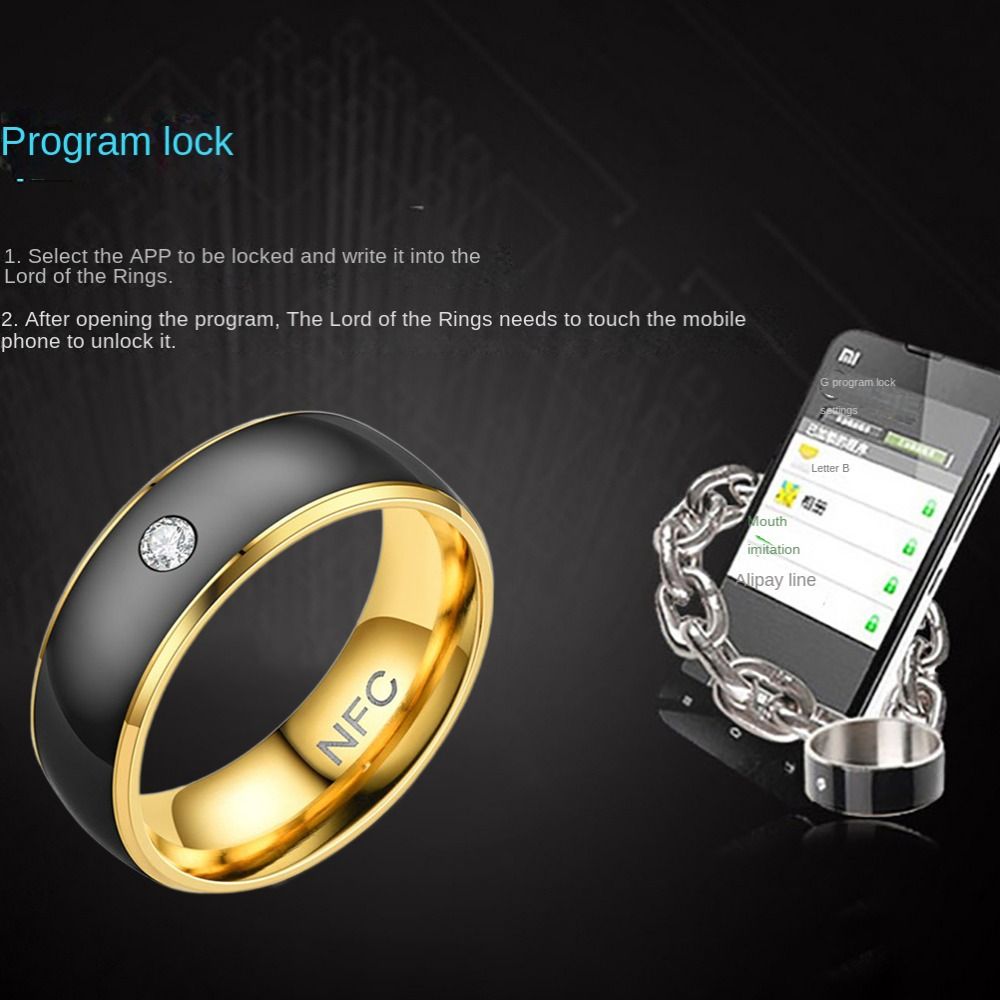 Stainless Steel NFC Smart Ring - Smart Ring Nfc Pay recensione e prezzo