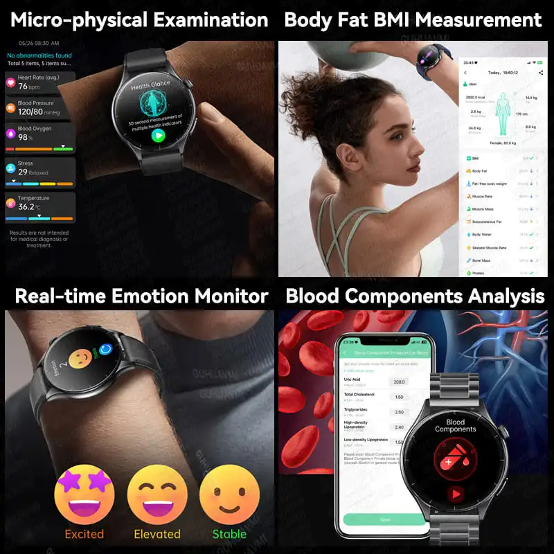ECG Health Diagnosis Smart Wat - Fatigue Band Monitor recensione e prezzo