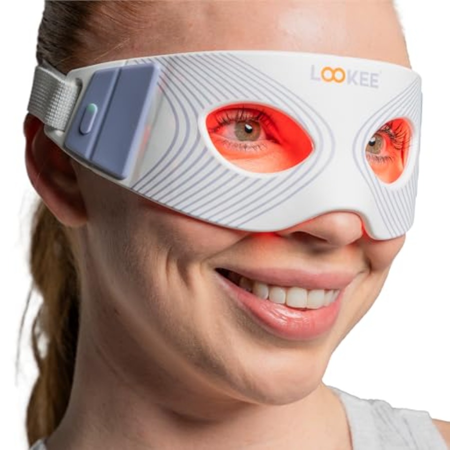 LOOKEE Under Eye Red Light The - Light Therapy Glasses recensione e prezzo
