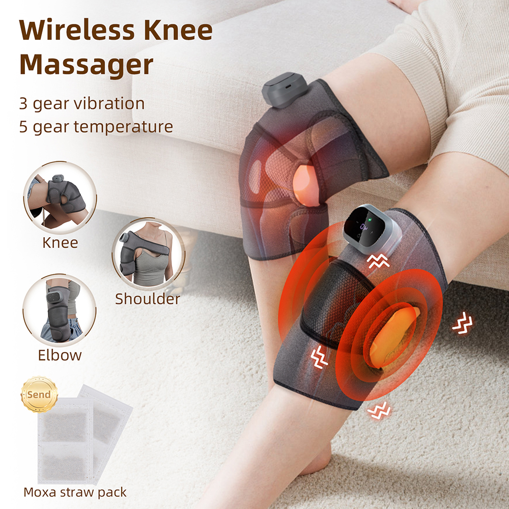 3 in 1 Cordless Heating Vibrat - Smart Knee Wrap recensione e prezzo