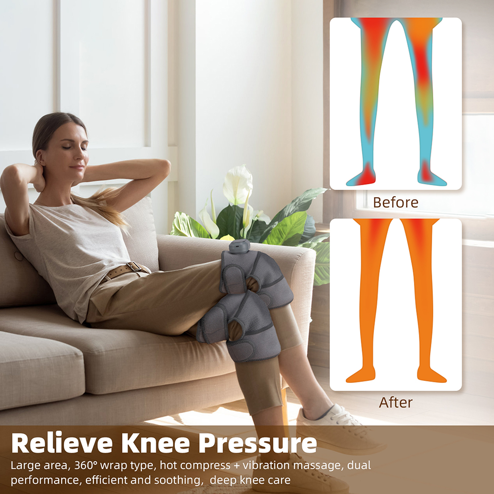 3 in 1 Cordless Heating Vibrat - Smart Knee Wrap recensione e prezzo